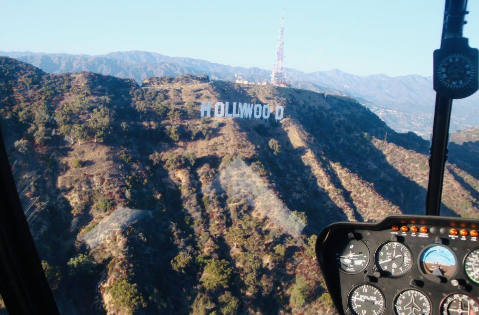 Burbank: Helicopter Tour of Los Angeles and Hollywood Sign - Key Points