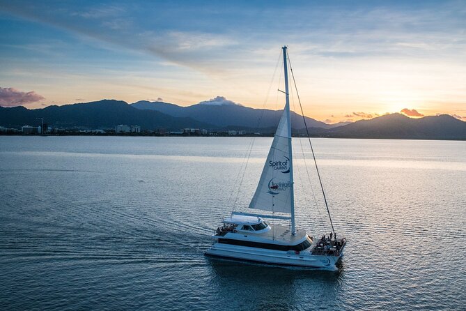 Cairns Luxury Catamaran Harbor and Dinner Cruise - Key Points