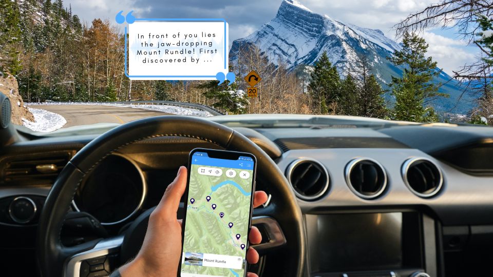 Calgary & Lake Louise: Smartphone Audio Driving Tour - Key Points