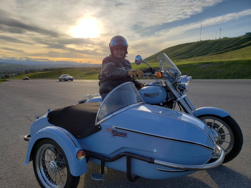 Calgary: Scenic Cochrane and Canmore Sidecar Motorcycle Tour - Key Points