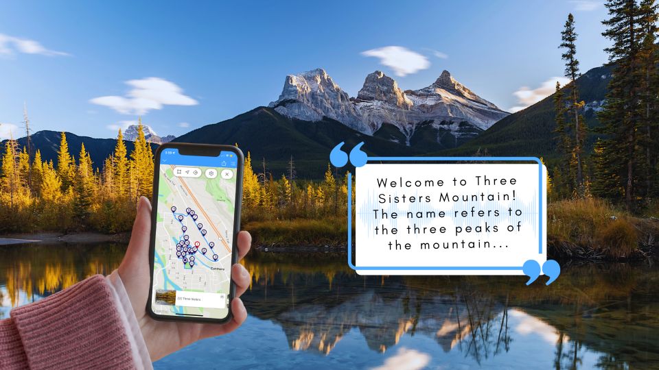 Canmore: Downtown Sightseeing Smartphone Audio Walking Tour - Key Points