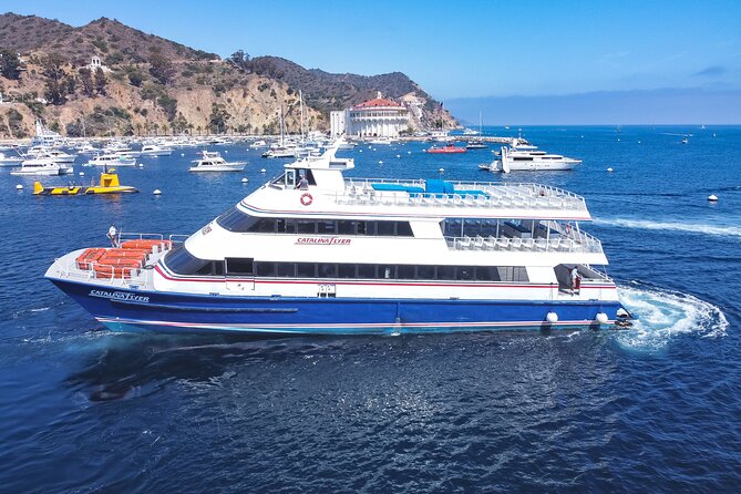 Catalina Island Ferry Newport Beach To Avalon (MUST BOOK RETURN) - Key Points