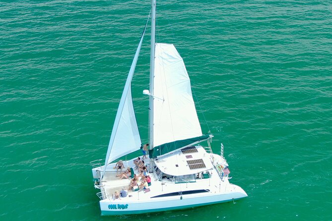 Catamaran Day Sail Shelling Excursion 42ft. Mainecat Cool Beans - Key Points