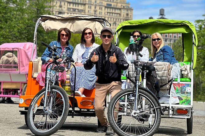 Central Park 2 - Hours Private Pedicab Guided Tour - Logistics Information