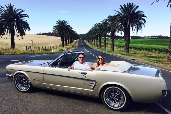 Classic Mustang Convertible Barossa Valley Half Day Private Tour For 2 - Key Points