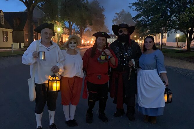 Colonial Williamsburg Evening Ghost Stories and History Tour - Key Points