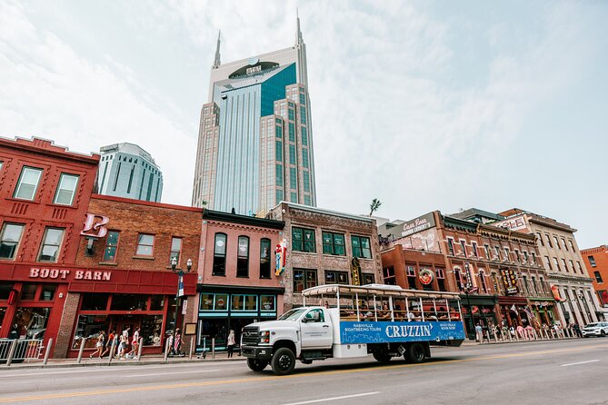 Cruising Nashville Narrated Sightseeing Tour by Open-Air Vehicle - Key Points