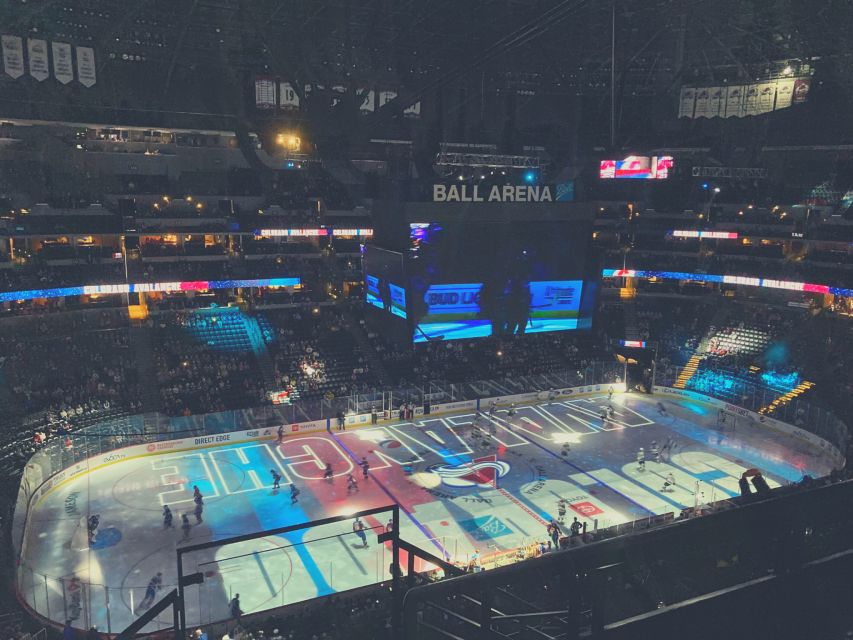 Denver: Colorado Avalanche NHL Game Ticket at Ball Arena - Key Points