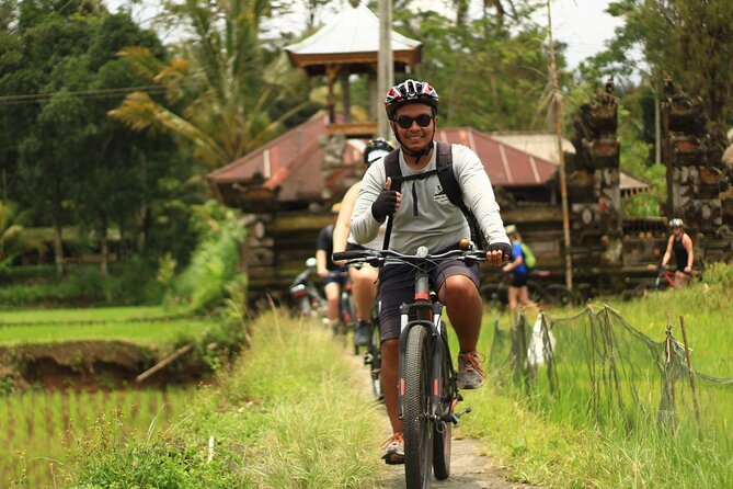 Downhill Cycling Tour Ubud Through Jungle and Rice Terrace - Key Points