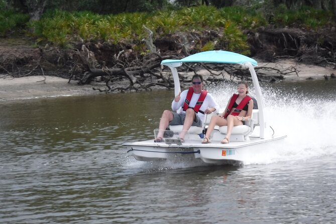 Drive Your Own 2 Seat Fun Go Cat Boat From Collier-Seminole Park - Key Points