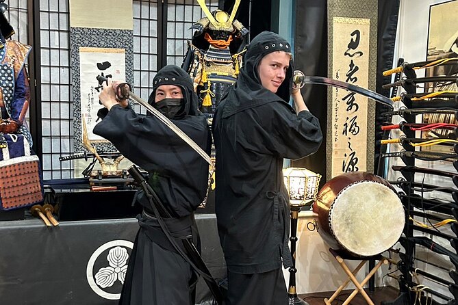 Experience Both Ninja and Samurai in a 2-Hour Private Session! - Key Points