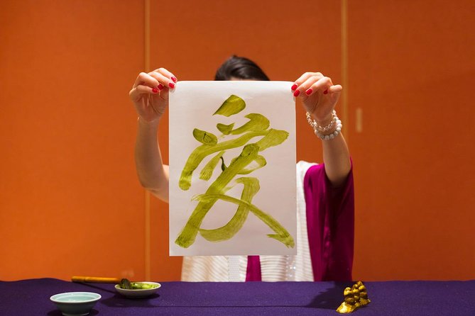 Experience Mindfulness and Tranquility With Matcha Calligraphy - Key Points