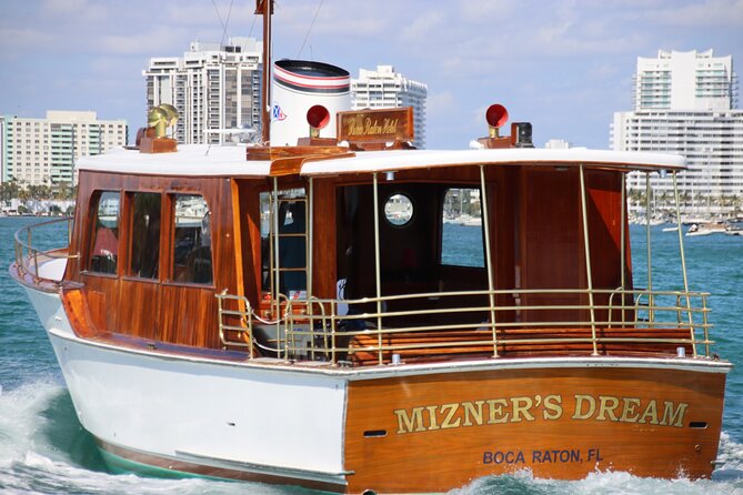 Explore Miami Beach via Vintage Yacht Cruise - Key Points