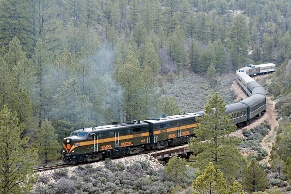 From Flagstaff: Grand Canyon Railroad Full-Day Guided Tour - Key Points