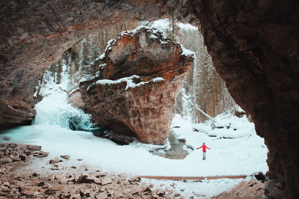 From Jasper: Maligne Canyon Guided Ice Walking Tour - Key Points