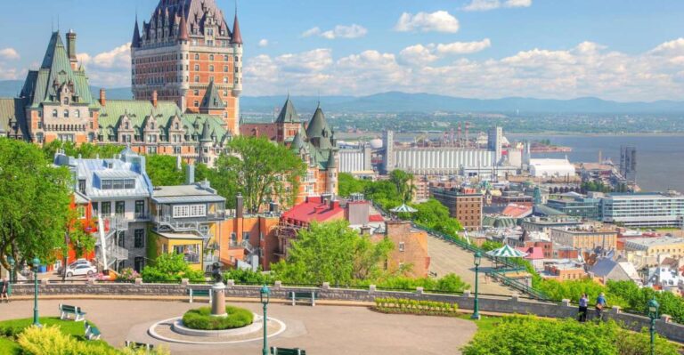 From Montreal: Quebec City and Montmorency Falls Day Trip