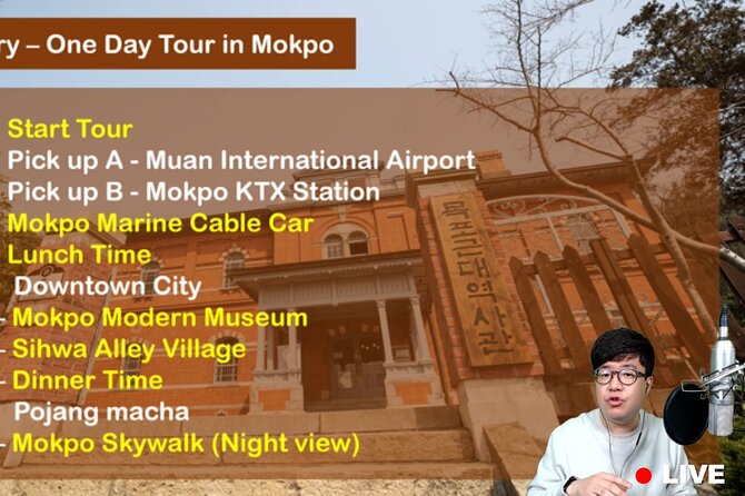 Fun & Informative Mokpo Food Virtual Tour in Korea - Key Points