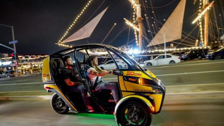 GoCar After Dark 2 HR Coronado Tour - Key Points