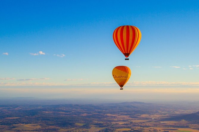 Gold Coast Hot Air Balloon Winery Breakfast Return Transfers - Key Points