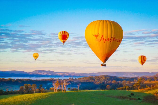 Gold Coast HotAir Balloon Vineyard Breakfast Transfers - Key Points