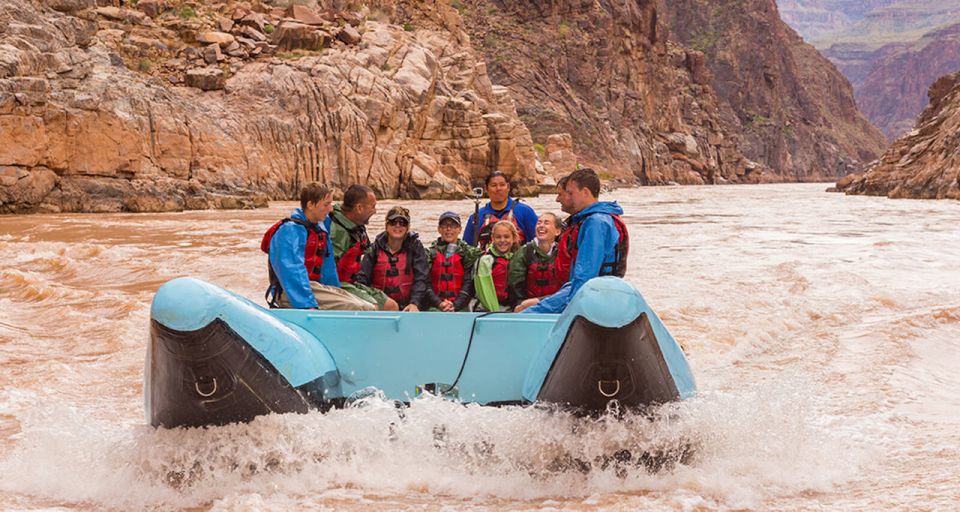 Grand Canyon Full-Day Whitewater Rafting From Las Vegas - Tour Duration and Guide