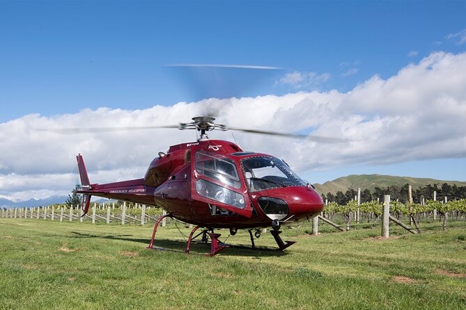Half-Day Helicopter Vineyard Trip  - Christchurch - Key Points