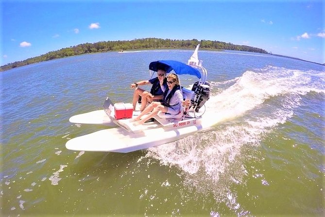 Hilton Head Island Guided Water Tour by Creek Cat Boat - Key Points