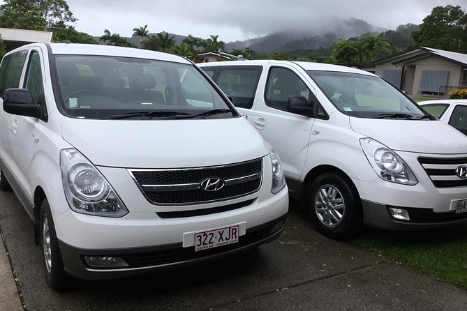 IMAX Private Transfer 7 Guests Cairns Airport to Palm Cove - Key Points