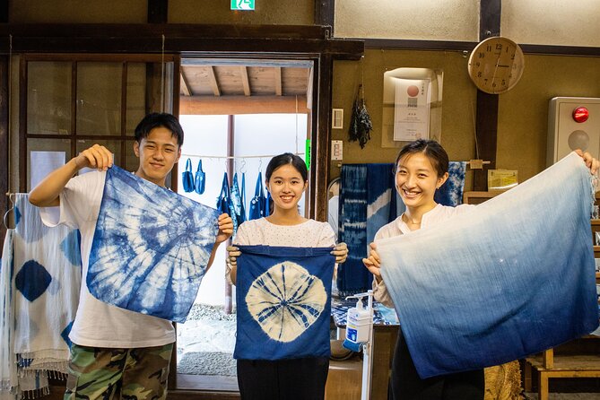 Indigo Dyeing Experience : Scarf / Tokushima, Shikoku - Key Points
