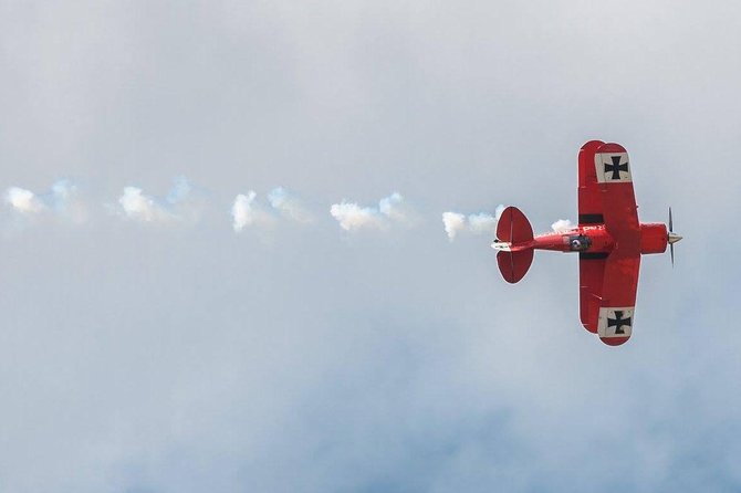 Intense Aerobatic Experience in the Open Canopy Red Baron Pitts Special