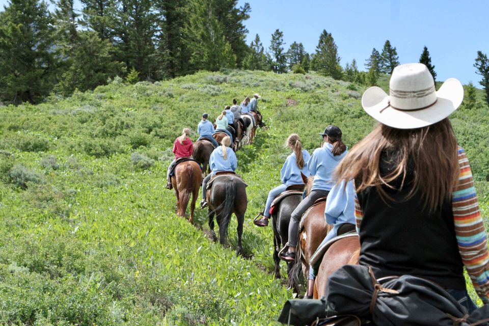 Jackson Signature 1/2 Day Ride Horseback Tour With Lunch - Key Points