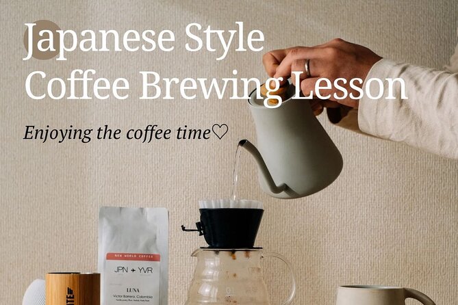 Japanese Style Coffee Brewing Lesson - Key Points