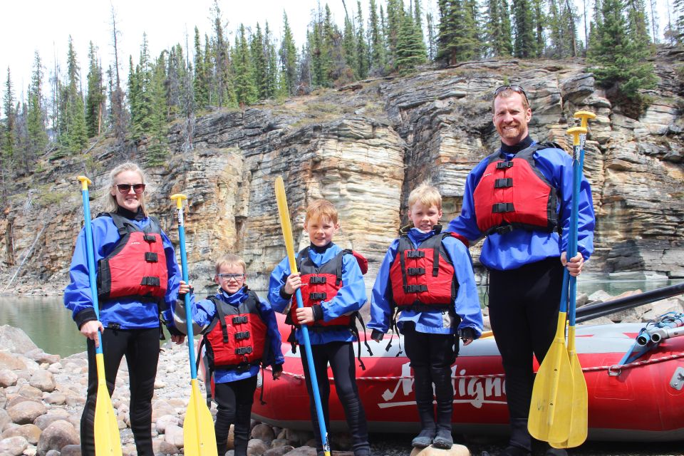 Jasper: Canyon Run Family Whitewater Rafting - Key Points