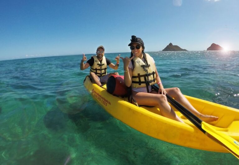 Kailua: Explore Kailua on a Guided Kayaking Tour With Lunch