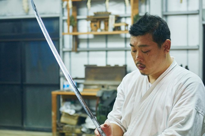 Katana Samurai Sword Making Experience - Tokyo - Key Points