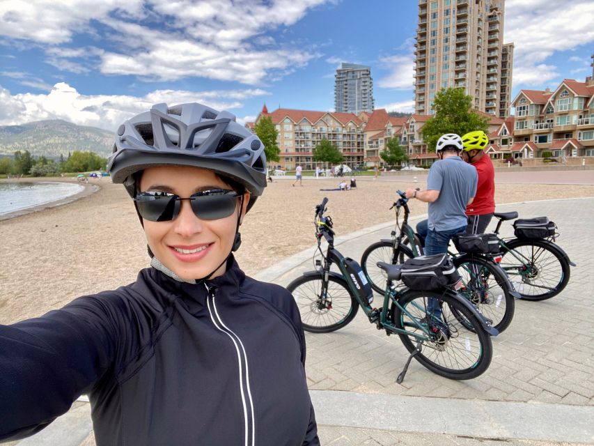 Kelowna: E-Bike Guided Wine Tour With Lunch & Tastings - Key Points