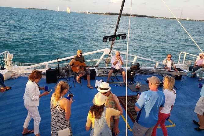 Key West Sunset Cruise With Live Music, Drinks and Appetizers - Key Points