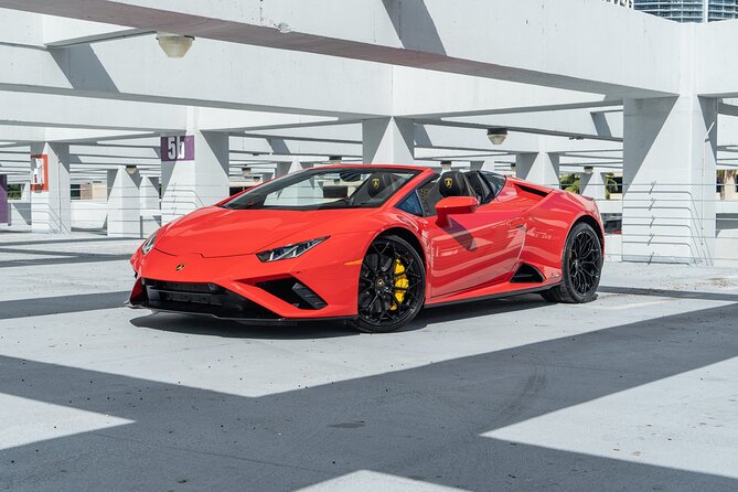 Lamborghini Huracan Spyder - Supercar Driving Experience in Miami - Key Points