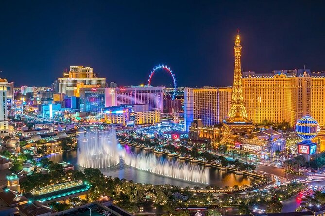 Las Vegas Strip Helicopter Night Flight With Optional Transport - Key Points