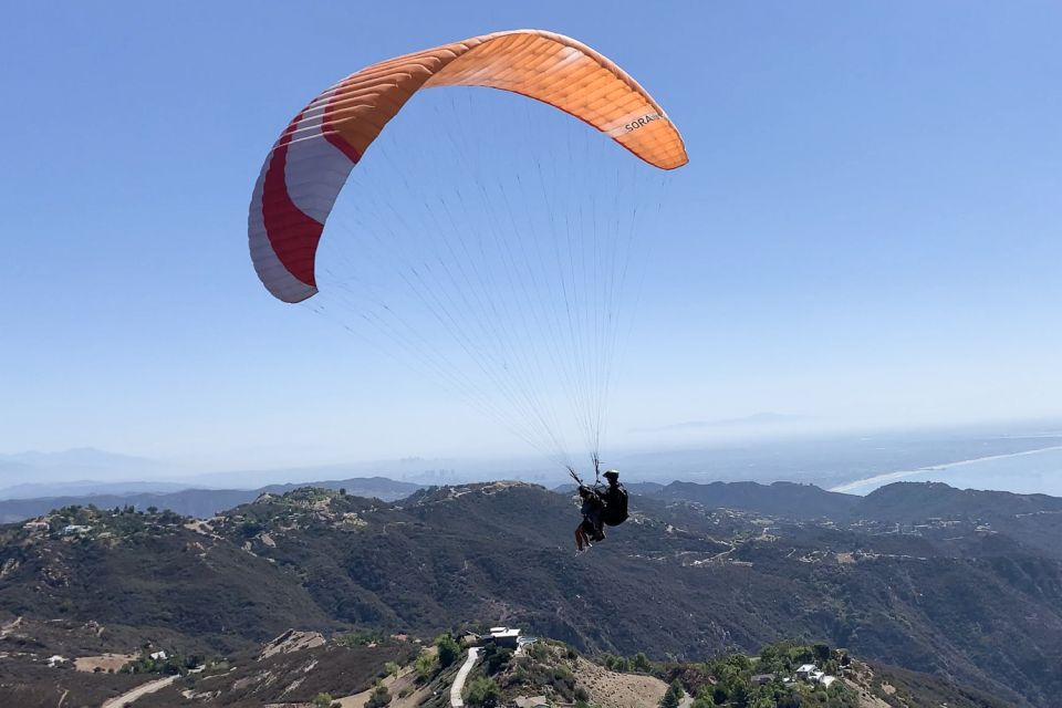 Los Angeles: 30-Minute Tandem Paragliding Experience - Booking Information