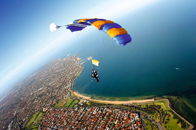 Melbourne Tandem Skydive 14,000ft With Beach Landing - Key Points
