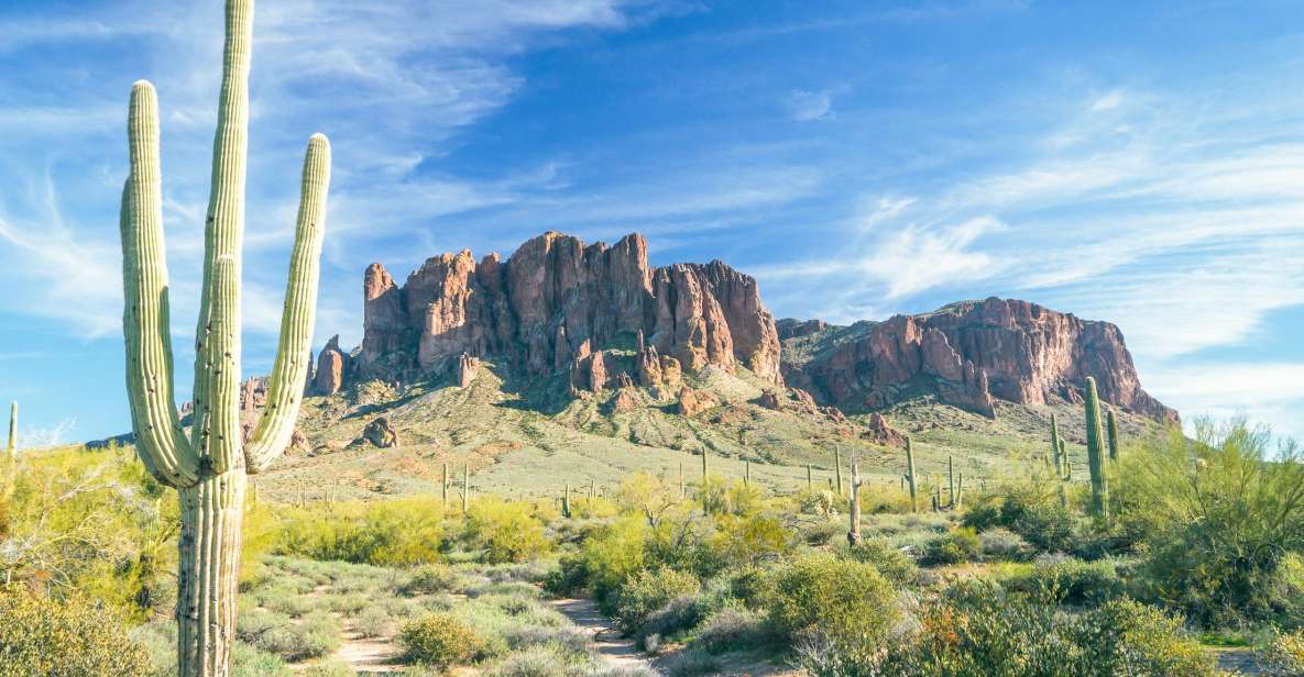 Metro Phoenix: Apache Trail Tour With Canyon Lake Cruise - Key Points