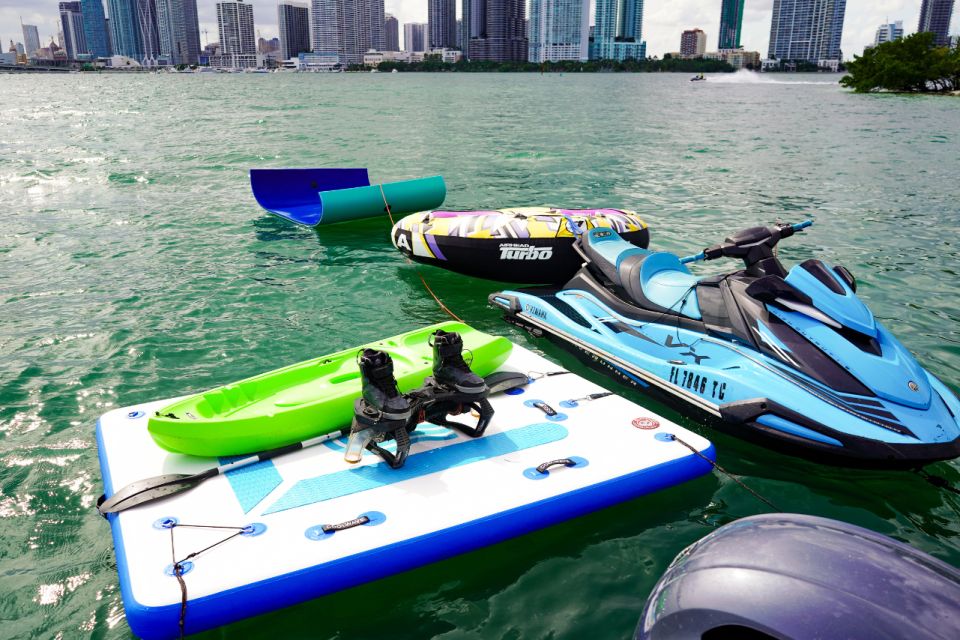 Miami Beach: Aqua Excursion - Flyboard Tubing Boat Tour - Key Points