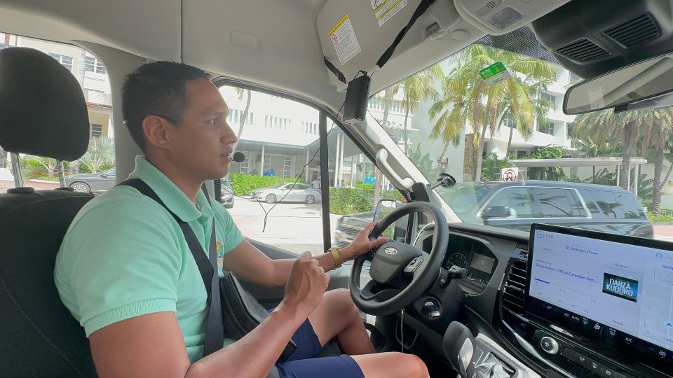 Miami Private City Tour in Brand New Passenger Van - Key Points