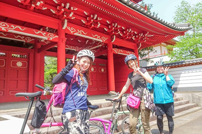 Mima Temple-Town BROMPTON Bicycle Tour - Key Points