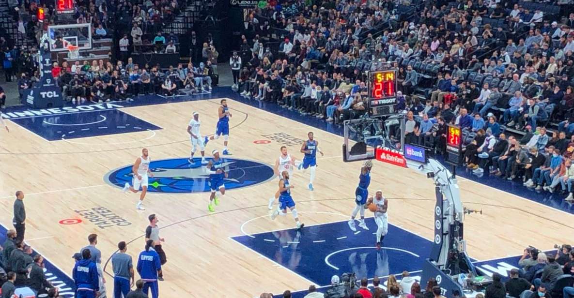 Minneapolis: Minnesota Timberwolves Basketball Game Ticket - Key Points