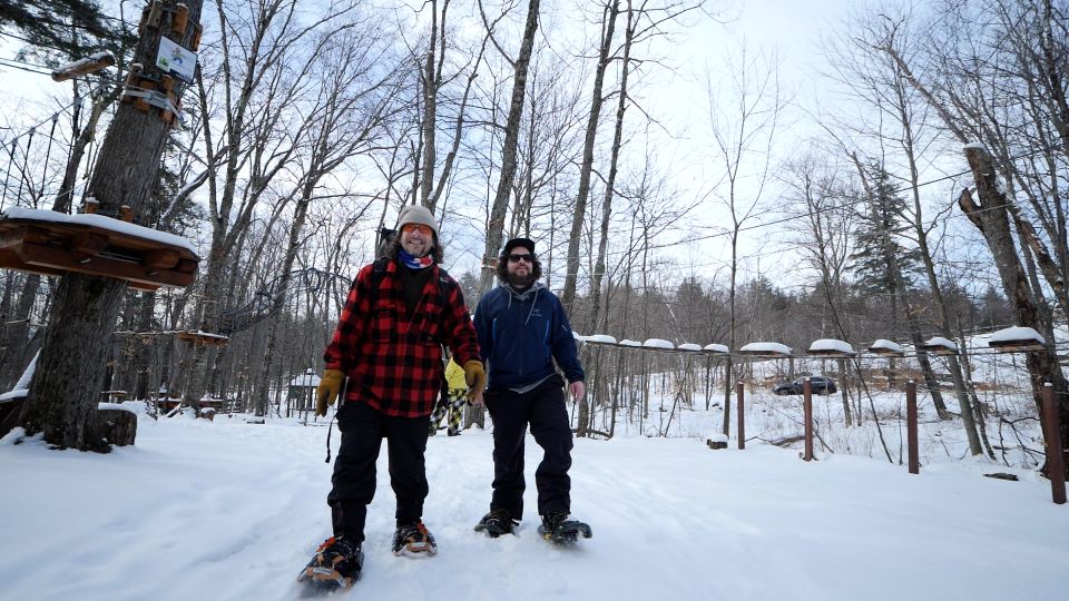 Mont-Tremblant: Fire Man Guided Snowshoe Tour - Key Points