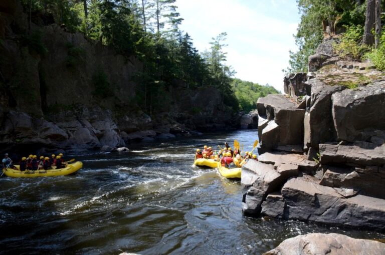 Mont-Tremblant: Rouge River Family Rafting With Transport