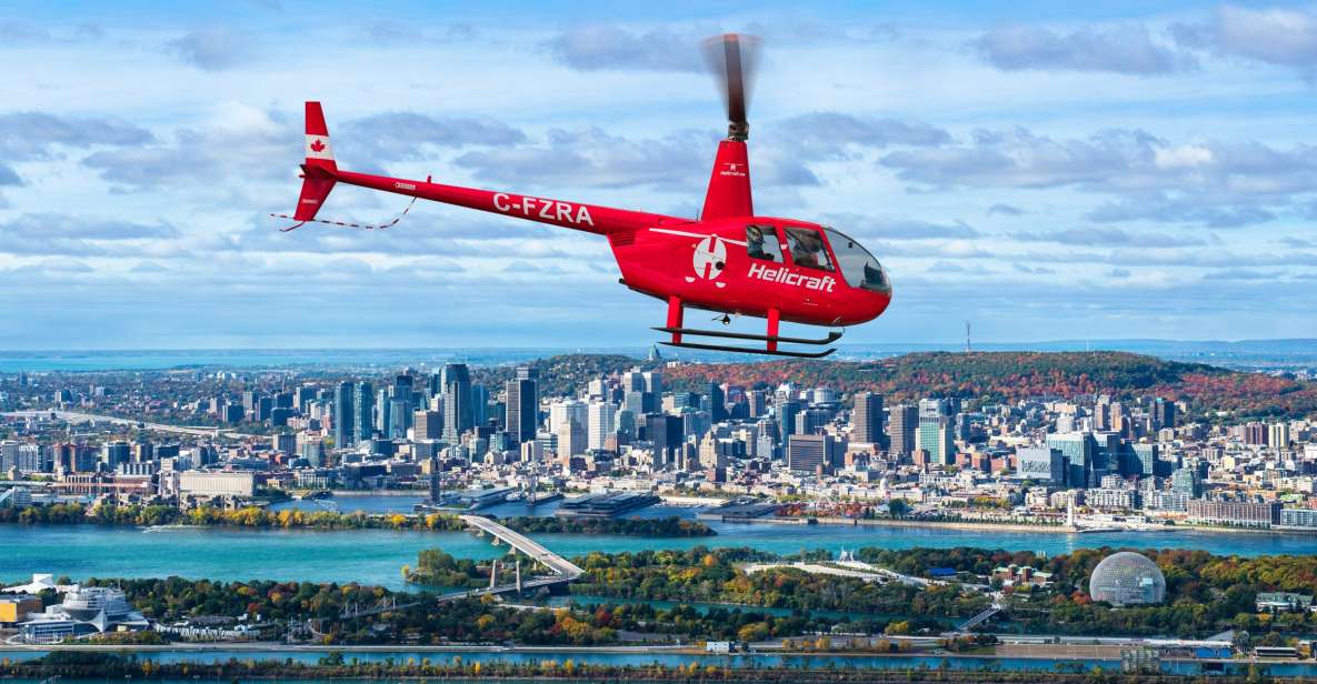 Montreal: Guided Helicopter Tour - Key Points