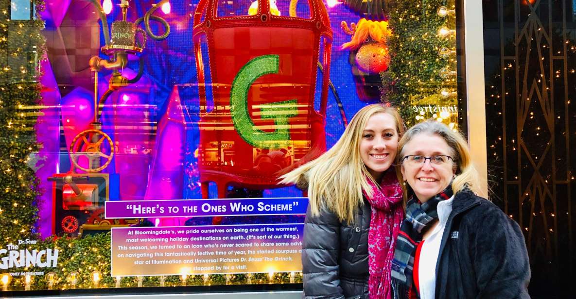 New York Holiday Lights and Movie Sites Bus Tour - Key Points